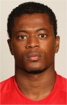 Man Utd defender Patrice Evra 