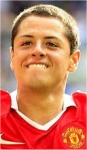 Man Utd striker Javier Hernandez